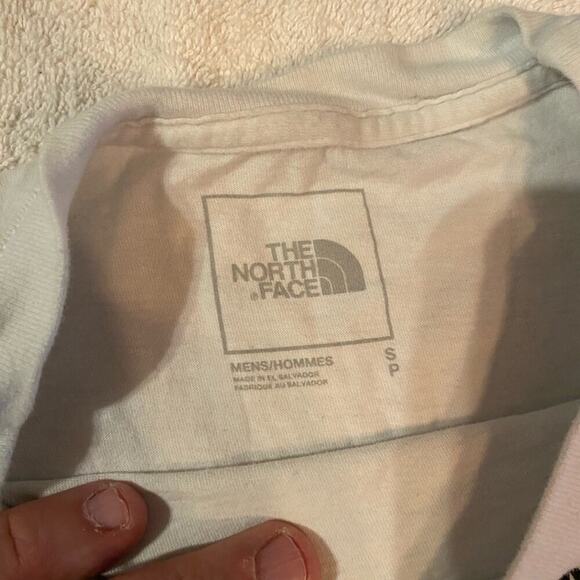 THE NORTH FACE T Shirt Men's Size Small Graphic Box Logo Short Sleeve Crew Neck - Picture 3 of 4